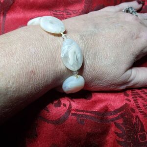 Marbeled Beige Bracelet